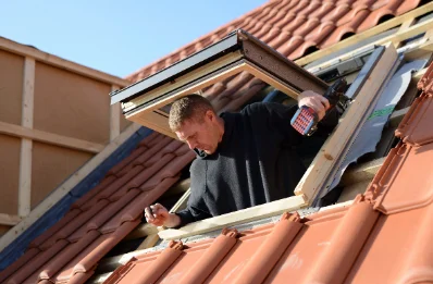 Pose de fenêtres de toit Velux à Doissin